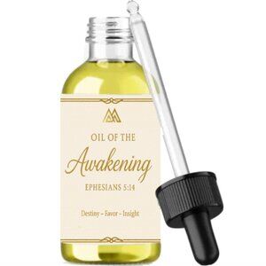Oil of the Awakening Anointing Oil, Ephesians 5:14, Destiny-Favor-Insight Blend